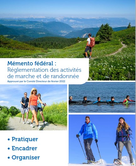 Mémento fédéral « Pratiquer – Encadrer – Organiser », édition 2022